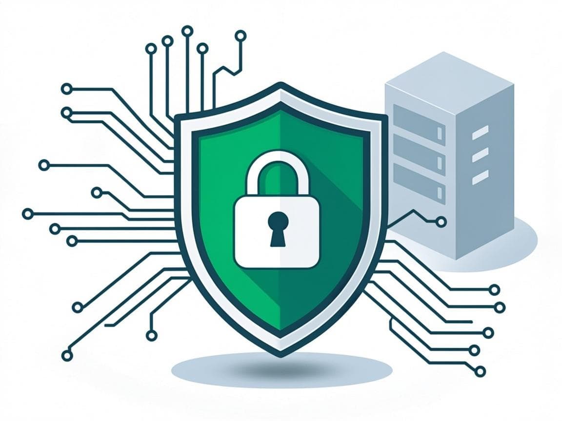 Cybersecurity illustration